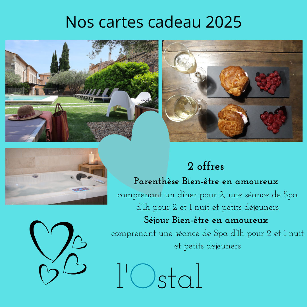 2 gift cards for a stay for 2